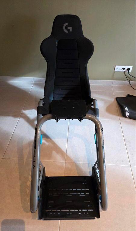 Playseat Trophy Logitech G edition + originele shifter mount, Computers en Software, Overige Computers en Software, Zo goed als nieuw