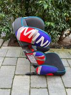 Mini Kinderstoel Union Jack Edition, Autogordel of Isofix, Gebruikt, Verstelbare rugleuning, 9 t/m 36 kg