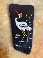 Vintage wandbord HEMA Keramik West-Germany Reiger 22 cm, Ophalen of Verzenden