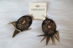 Spiky earrings (Forever 21), Overige materialen, Hangers, Zwart, Nieuw