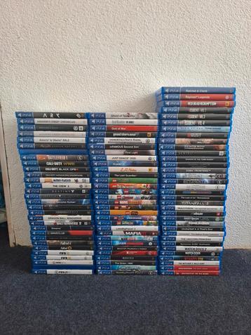 Ps4 games/spellen  beschikbaar voor biedingen