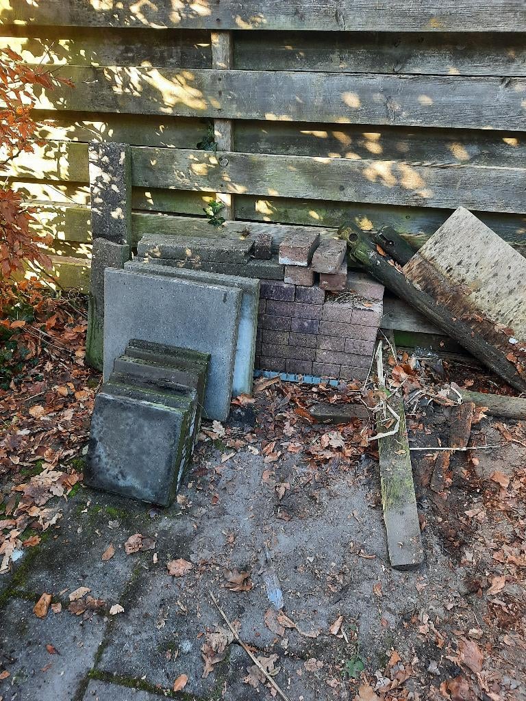 tegels, Tuin en Terras, Tegels en Klinkers, Ophalen, Overige materialen, 5 tot 10 m², Zo goed als nieuw