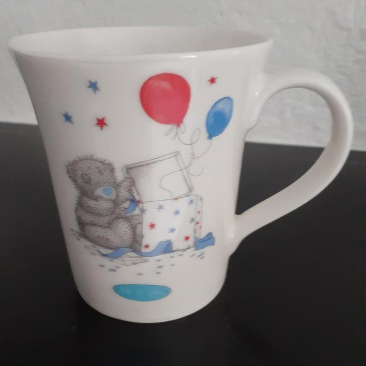 Me to You mok, Huis en Inrichting, Keuken | Servies, Zo goed als nieuw, Kop(pen) en/of Schotel(s), Overige stijlen, Aardewerk