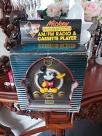 Mickey mouse Radio met Cassette, Verzamelen, Disney, Ophalen of Verzenden, Mickey Mouse