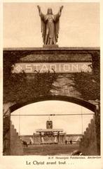 Amsterdam Olympisch Stadion Ingang met beeld, Verzamelen, Verzenden, 1920 tot 1940, Ongelopen, Noord-Holland