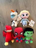 Knuffel Collectie: Frozen, Spiderman, Hulk & Meer!, Ophalen of Verzenden, Zo goed als nieuw, Overige typen