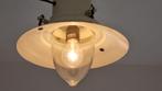 Schipperslamp scheepslamp visserslamp fisherman hanglamp wit, Ophalen of Verzenden, Zo goed als nieuw, 50 tot 75 cm, Glas