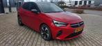 Opel Corsa 50kWh 136pk Aut 2022 Rood, Auto's, 0 cilinders, Zwart, 0 kg, Leder en Stof
