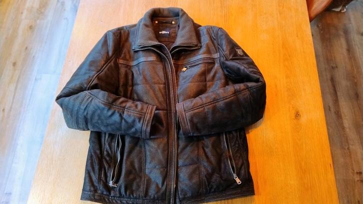 Stijlvolle, heerlijk warme, Engbers leren jas, Kleding | Heren, Jassen | Winter, Nieuw, Ophalen of Verzenden