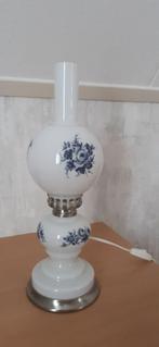 staande schemerlamp, Huis en Inrichting, Lampen | Vloerlampen, Ophalen, Zo goed als nieuw, Glas, Minder dan 100 cm