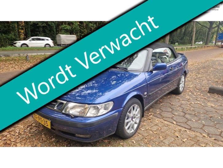 Saab 9-3 Cabrio 2.3 SE 150pk Automaat Clima Leder Historie Y, Auto's, Saab, Bedrijf, Te koop, Saab 9-3, ABS, Airbags, Airconditioning