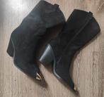 Nieuwe zwarte laarzen maat 41 cowboy, Zwart, Lage of Enkellaarzen, Nieuw, Ophalen of Verzenden