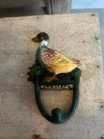 Brocante gietijzeren handdoekhaak, Ophalen of Verzenden