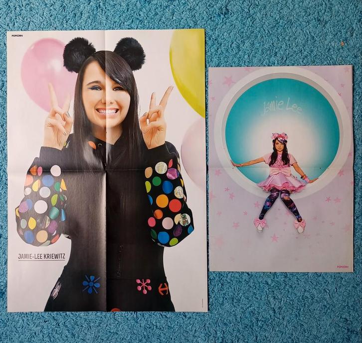 Jamie-Lee Kriewitz posters, Verzamelen, Posters, Nieuw, Muziek, A1 t/m A3, Rechthoekig Staand, Ophalen of Verzenden