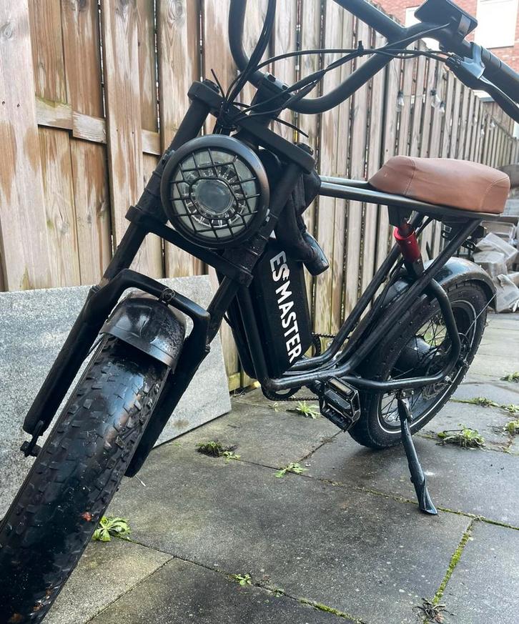 Es master Fatbike, Fietsen en Brommers, Elektrische fietsen, Zo goed als nieuw, Overige merken, 59 cm of meer, 50 km per accu of meer