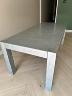 Zinken eettafel 200x90, Huis en Inrichting, Tafels | Eettafels, Ophalen, Overige materialen, Gebruikt, 50 tot 100 cm