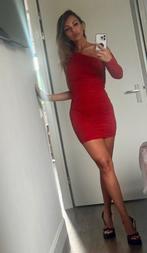 Zara mini jurk Rood M, Kleding | Dames, Maat 38/40 (M), Verzenden, Zara, Zo goed als nieuw