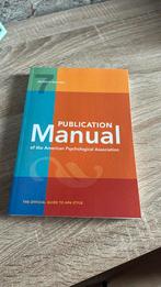 Publication Manual of APA, Boeken, Ophalen, Beta, Zo goed als nieuw, WO