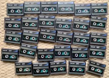 Maxell DM60 DAT Digital Audio Tape DM-60 DM 60 tapes bandjes beschikbaar voor biedingen