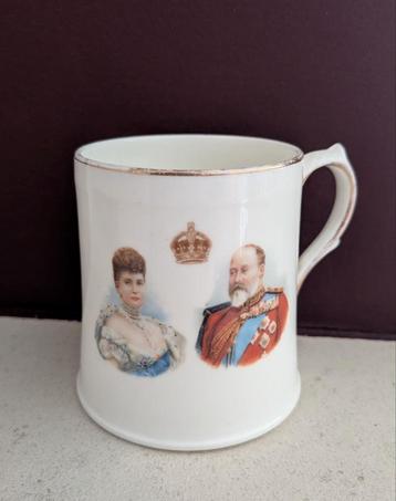 Royal Doulton King Edward VII Coronation Mug – 1902 beschikbaar voor biedingen