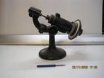 antieke gietijzeren microscoop A450 566 (364), Audio, Tv en Foto, Optische apparatuur | Microscopen, Ophalen of Verzenden, Gebruikt