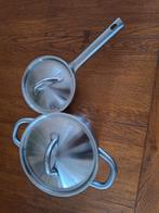 Ikea Pannenset - 2 stuks, Huis en Inrichting, Keuken | Potten en Pannen, Gebruikt, Pannenset, Ophalen of Verzenden, Rvs