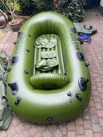 Opblaasboot Aqua Marina incl T-18 elektromotor, Watersport en Boten, Kano's, Ophalen, Met peddels, Drie personen of meer, Overige typen