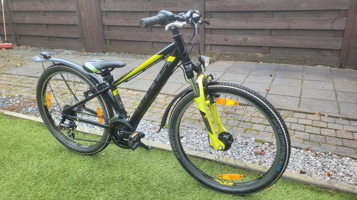 Super stoere kinder mountainbike 24 inch, Fietsen en Brommers, Fietsen | Jongens, Gebruikt, 24 inch, Handrem, Versnellingen, Ophalen