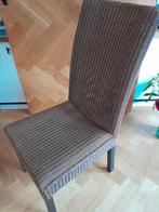 4 rotan eetkamer stoelen van LIoyd Loom, Riet of Rotan, Koloniaal, Vier, Bruin