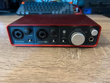 Focusrite Scarlett 2i2 Audio Interface beschikbaar voor biedingen