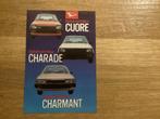 Daihatsu Cuore Charade Charmant Brochure Duits, Ophalen of Verzenden, Zo goed als nieuw