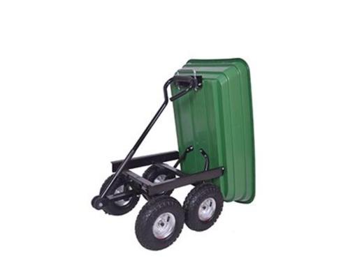 Nieuwe tuinkar 250 kg met kipbak 4-XBITC250, Tuin en Terras, Kruiwagens, Nieuw, Handmatig, Ophalen