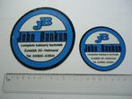 sticker oud John Banken bakkerij techniek machine bouw JB, Verzenden, Zo goed als nieuw, Bedrijf of Vereniging