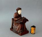 Hand gesculpteerd kantklosster beeldje met benen ( iv…) gezi, Verzenden, Zo goed als nieuw, Mens