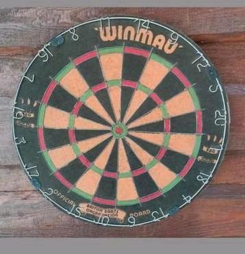 Winmau Dartbord - Klassiek en Gebruikt beschikbaar voor biedingen