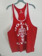 Heren Gold’s Gym tanktop / stringer – maat XL rood, Golds gym, Overige typen, Maat 56/58 (XL), Ophalen of Verzenden