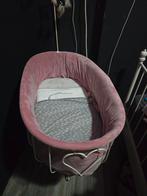 Baby wieg met op maat gemaakte bekleding, Ophalen, Zo goed als nieuw, Wieg