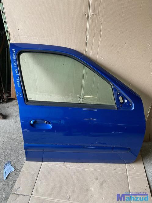 RENAULT CLIO 2 BLAUW TFRNA Rechts voor deur portier, Auto-onderdelen, Carrosserie en Plaatwerk, Deur, Renault, Gebruikt, Ophalen of Verzenden