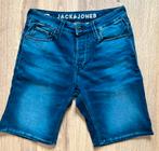 Blauwe stretch jeansshort Jack en Jones maat S, Blauw, Overige jeansmaten, Ophalen of Verzenden, Zo goed als nieuw