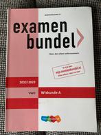 Examenbundel - vwo Wiskunde A 2022/2023, Ophalen of Verzenden, Zo goed als nieuw, VWO, Nederlands