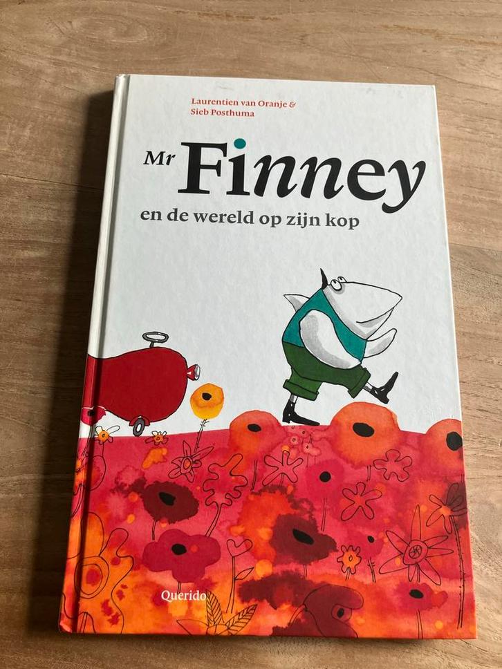 Mr. Finney en de wereld op zijn kop, Boeken, Kinderboeken | Jeugd | onder 10 jaar, Zo goed als nieuw, Fictie algemeen, Ophalen of Verzenden