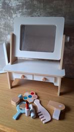 Leuk make-up tafeltje voor kleuters, Ophalen of Verzenden, Zo goed als nieuw, Hout, Speelkeuken-accessoire