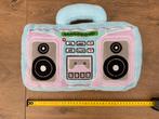 Zgan pluche radio kussen boombox kussen niet kapot, Kinderen en Baby's, Kinderkamer | Inrichting en Decoratie, Ophalen, Zo goed als nieuw