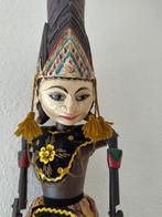 Wajang  Golèk pop met 2 gezichten 66cm lang, Antiek en Kunst, Ophalen of Verzenden