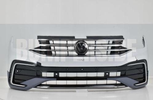 Bumper VOLKSWAGEN TIGUAN R-LINE R LINE FACELIFT 2021-Voorbum, Auto-onderdelen, Carrosserie en Plaatwerk, Bumper, Voor, Gebruikt