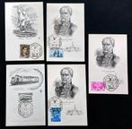 Argentinië 1957 FDC Admiraal Guillermo Brown – 5 stuks, Verzenden, Briefkaart