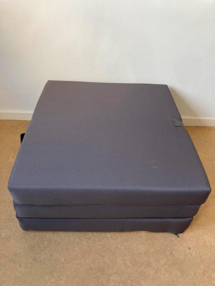 Vouwmatras, praktisch nieuw, Huis en Inrichting, Banken | Voetenbanken en Poefen, Zo goed als nieuw, 50 tot 75 cm, 125 cm of meer