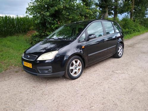 Ford C-Max 1.6 74KW 2005 Zwart.  AIRCO. APK 31-05-2026, Auto's, Ford, Bedrijf, C-Max, ABS, Airbags, Airconditioning, Boordcomputer