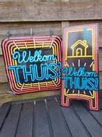 Welkom Thuis!! 2 borden, 1staand en 1 hangend., Ophalen, Zo goed als nieuw, Feestartikel, Overige