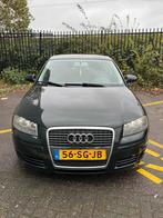 Audi A3 1.6 75KW 3D 2006 Groen, Auto's, Voorwielaandrijving, 4 cilinders, 1200 kg, Particulier